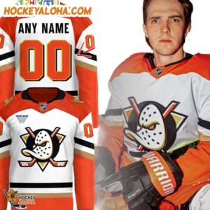 Anaheim Ducks Orange Country Logo Design 2025 Hockey Jersey