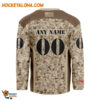 Anaheim Ducks Special Veterans Military Desert Camouflage Design Hockey Jersey 2