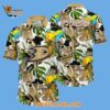 Anaheim Ducks Tropical Parrot Pattern Summer Hawaiian Shirt 2