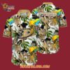 Anaheim Ducks Tropical Parrot Pattern Summer Hawaiian Shirt 4