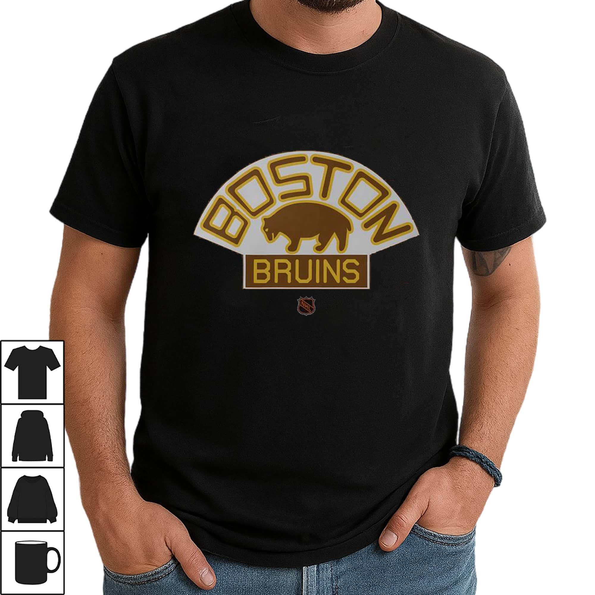Boston Bruins 1924 Retro Logo T-shirt Boston Bruins 1924 Retro Logo T-shirt