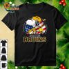 Boston Bruins Ice Hockey Snoopy And Woodstock T Shirt 4