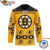 Boston Bruins Personalized Native American Hockey Jersey 1