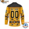 Boston Bruins Personalized Native American Hockey Jersey 2