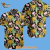 Boston Bruins Special Flamingo Hawaiian Button Shirt 2