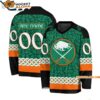 Buffalo Sabres Special Stpatricks Day Design Hockey Jersey