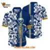 Buffalo Sabres Tropical Apricot Blossom Pattern Summer Hawaiian Shirt 1