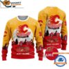 Calgary Flames Hockey New Design Litmited Ugly Sweater Custom Name