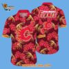 Calgary Flames Tropical Motifs Summer Hawaiian Shirt 2