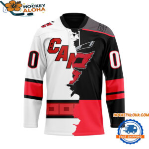 Carolina Hurricanes Home Mix Away New Design Hockey Jersey 1