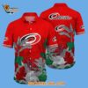 Carolina Hurricanes Tropical Forest Motifs Summer Hawaiian Shirt 2
