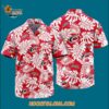 Carolina Hurricanes Tropical Leafs Design Hawaiian Shirt 3