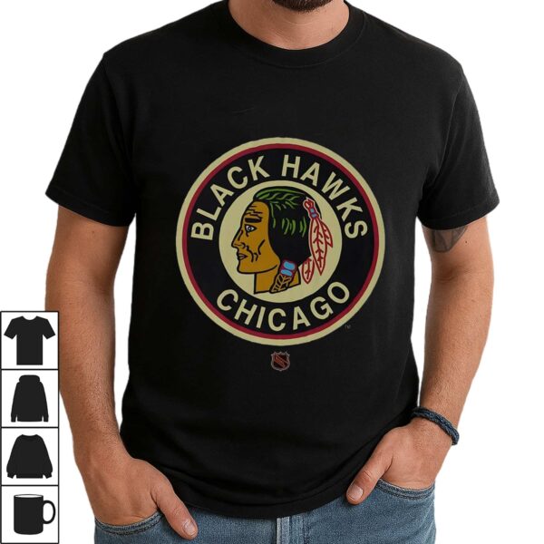 Chicago Blackhawks 1941 Retro Logo T shirt 1