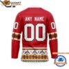Chicago Blackhawks Personalized Native American Hockey Jersey 2