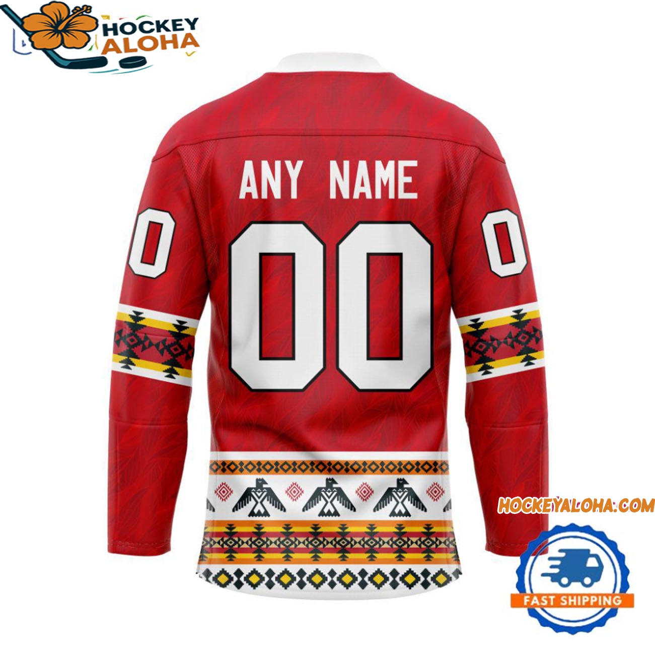 Chicago Blackhawks Personalized Native American Hockey Jersey Chicago Blackhawks Personalized Native American Hockey Jersey