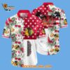 Chicago Blackhawks Tropical Hat And Glasses Pattern Summer Hawaiian Shirt 2