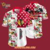 Chicago Blackhawks Tropical Hat And Glasses Pattern Summer Hawaiian Shirt 4