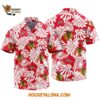 Chicago Blackhawks Tropical Leafs Design Hawaiian Shirt 1