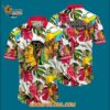Chicago Blackhawks Tropical Parrot Pattern Summer Hawaiian Shirt 3