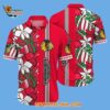 Chicago Blackhawks Tropical Tropical Forest Floral Pattern Summer Hawaiian Shirt 2