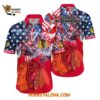 Chicago Blackhawks With American Independence Day Pattern Summer Hawaiian Shirt 1