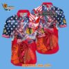 Chicago Blackhawks With American Independence Day Pattern Summer Hawaiian Shirt 2