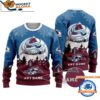 Colorado Avalanche Hockey New Design Litmited Ugly Sweater Custom Name