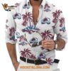 Colorado Avalanche Special Hockey Long Sleeve Hawaiian Button Shirt 1