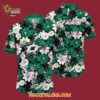 Dallas Stars Tropical Begonia Flower Pattern Summer Hawaiian Shirt 4