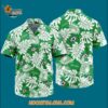 Dallas Stars Tropical Leafs Design Hawaiian Shirt 3