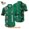Dallas Stars Tropical Tropical Forest Floral Pattern Summer Hawaiian Shirt 1