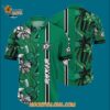 Dallas Stars Tropical Tropical Forest Floral Pattern Summer Hawaiian Shirt 3