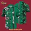 Dallas Stars Tropical Tropical Forest Floral Pattern Summer Hawaiian Shirt 4
