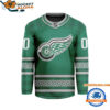 Detroit Red Wings For Stpatricks Day Limited New Hockey Jersey 1