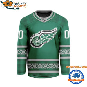 Detroit Red Wings For Stpatricks Day Limited New Hockey Jersey 1