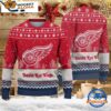 Detroit Red Wings Hockey Team Design New Christmas Ugly Sweater