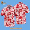 Detroit Red Wings Tropical Leafs Design Hawaiian Shirt 2
