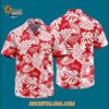 Detroit Red Wings Tropical Leafs Design Hawaiian Shirt 3