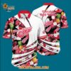 Detroit Red Wings With Tropical Pineapple Summer Hawaiian Shirt 3
