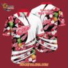 Detroit Red Wings With Tropical Pineapple Summer Hawaiian Shirt 4