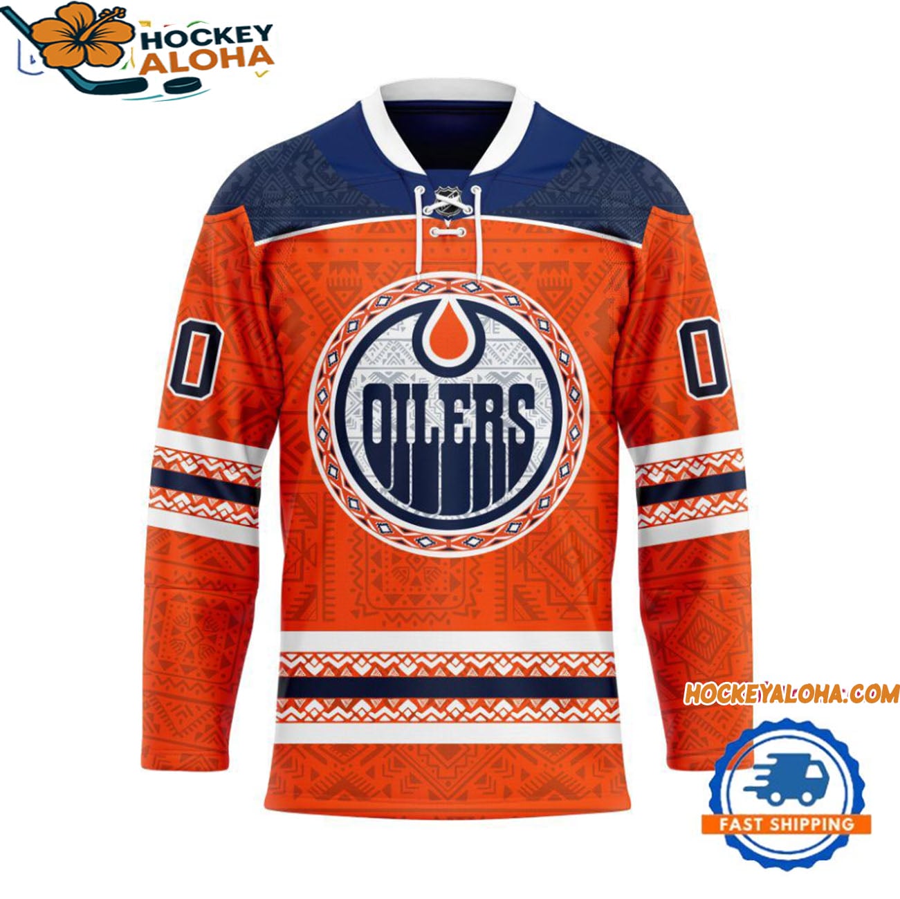 Edmonton Oilers Personalized Native American Hockey Jersey Edmonton Oilers Personalized Native American Hockey Jersey