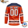 Edmonton Oilers Personalized Native American Hockey Jersey 2