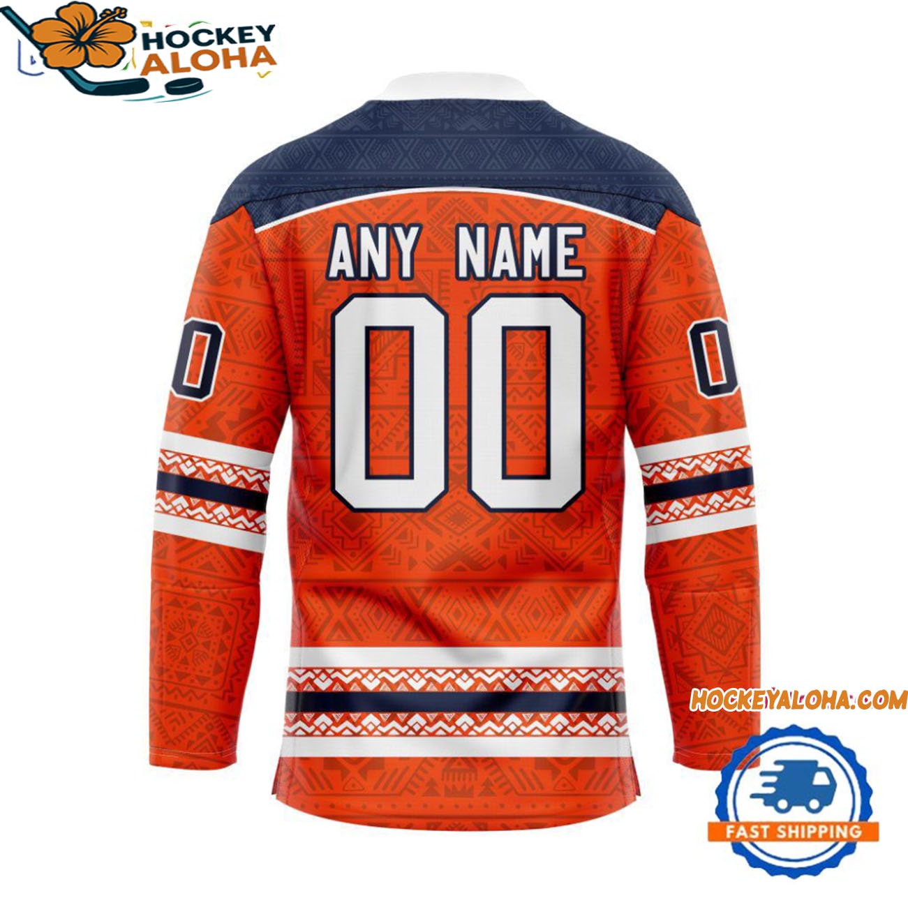 Edmonton Oilers Personalized Native American Hockey Jersey Edmonton Oilers Personalized Native American Hockey Jersey