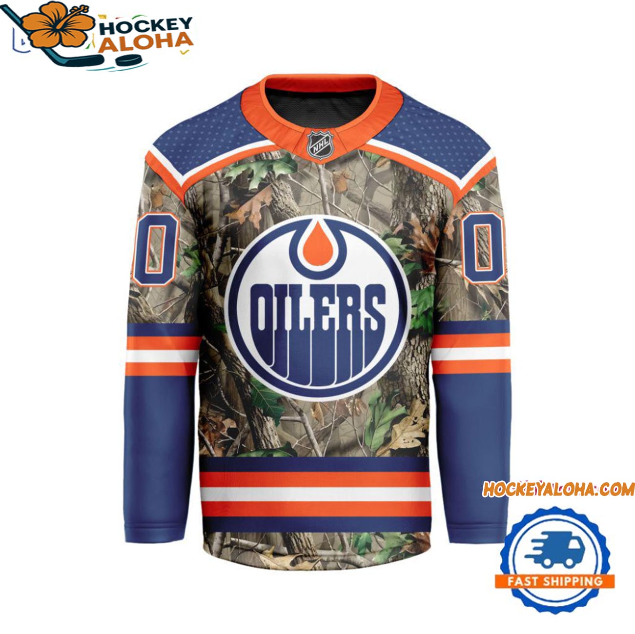 Edmonton Oilers Special Realtree Camo Hunting Hockey Jersey Edmonton Oilers Special Realtree Camo Hunting Hockey Jersey