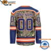 Edmonton Oilers Special Realtree Camo Hunting Hockey Jersey 2