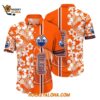 Edmonton Oilers Tropical Apricot Blossom Pattern Summer Hawaiian Shirt 1