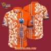 Edmonton Oilers Tropical Apricot Blossom Pattern Summer Hawaiian Shirt 4