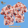 Edmonton Oilers Tropical Leafs Design Hawaiian Shirt 2