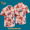Edmonton Oilers Tropical Leafs Design Hawaiian Shirt 3