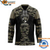Florida Panthers Custom Honoring Veterans Camo Hockey Jersey 1